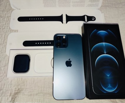 Edi??o iphone 12 pro max 256gb + apple watch 6