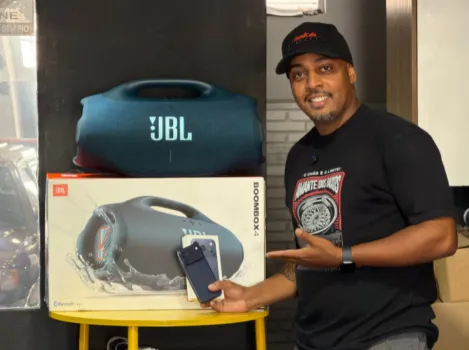Sorteios Amante dos Baixos - 65° rap iphone 17 pro max+jbl boobom 4 ou 10k pix