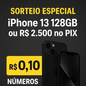 Lucas Ribeiro Viana - Sorteio especial iphone 13 128gb ou r$ 2.500no pix