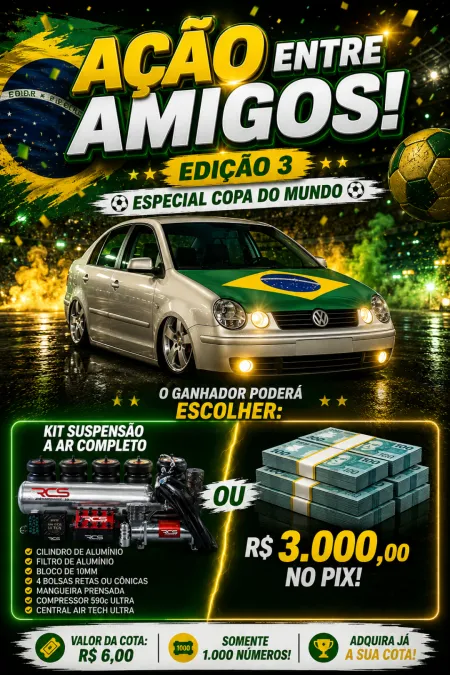Gabriel Camargo de Sales - Kit susp a ar premium rcs ou 3.000 no pix