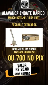 Lavanca engate rápido marco botelho iron fort