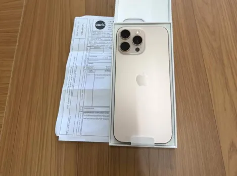 CBA Low Garage - Iphone 16 pro max 512gb ou 4k no pix