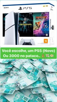 CBA Low Garage - Ps5 (novo) ou 3.000 no pix