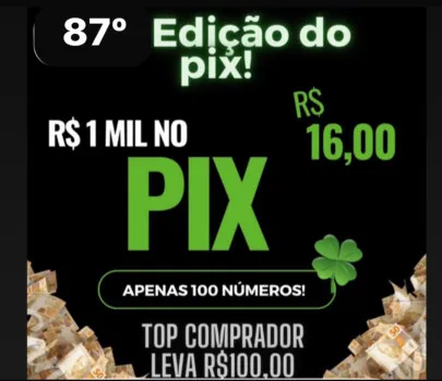 Edição 87º do pix de milão
