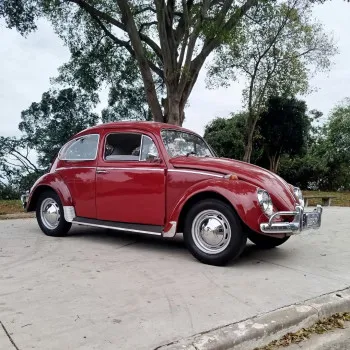 Estilo Aircooled - Volkswagen fusca 1969 placa preta
