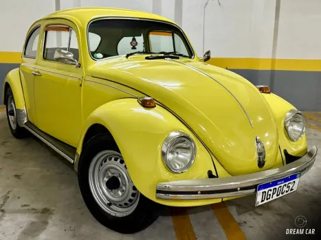 Dream Car Brasil - Fusca 77 1300l amarelo java