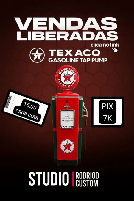 Studio Rodrigo Custom - Chopeira bomba de combustível ou 7k no pix