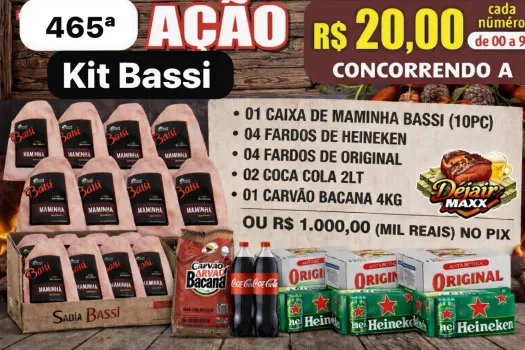 Dejair maxx - Ação 465ª caixa de maminha bassi ou mil no pix
