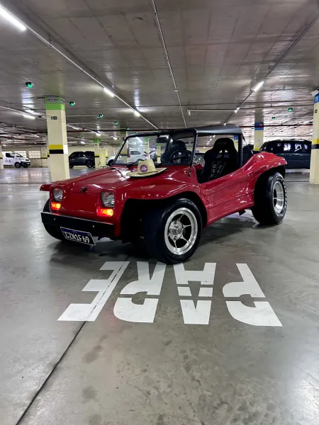 Meu novo carro antigo - 50* ação buggy baby placa preta (5 lugares)