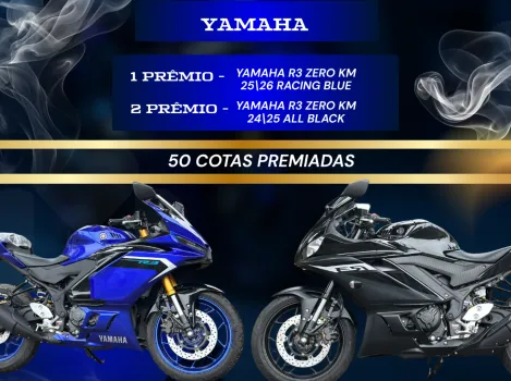Colecione Motos - 2 yamahas r3 zero km + 50 cotas premiadas
