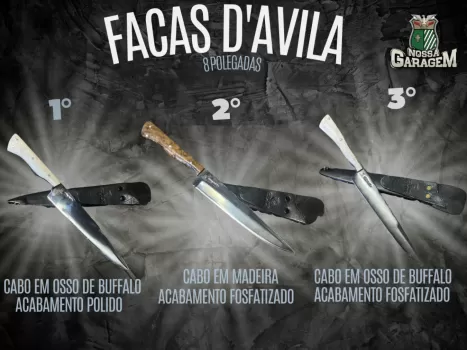 Facas cutelaria davila - 3 ganhadores!!!