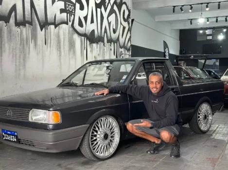 Saveiro cl 1994 cinza spectrus