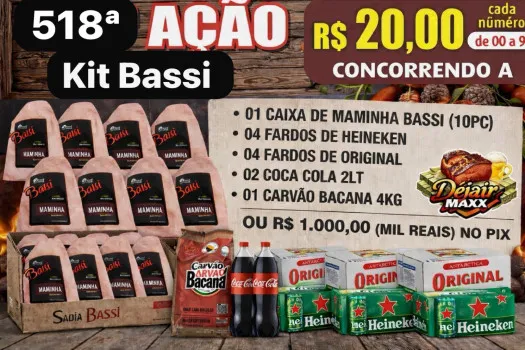 Dejair maxx - Ação 518ª caixa de maminha bassi ou mil no pix