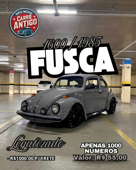 Meu novo carro antigo - 67* ação - fusca 1600 ano 1985