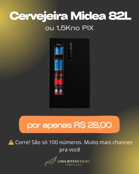 Lima Bitencourt Premiações - 2ª ação cervejeira midea 82l