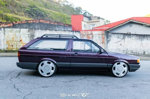 Parati gl 1992 vermelho colorado c/ 90mil kmou 25k