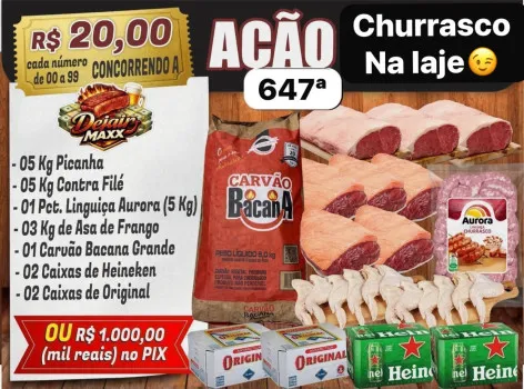 Dejair maxx - Ação 647ª churrasco na laje ou 1k