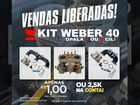Rifinha kit weber 40 ou 2.500 r$!