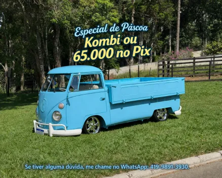 Projects Ng - Kombi 1975 dos sonhos ou 65k (especial de pascoa)