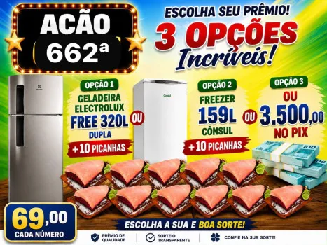 Dejair maxx - Ação 662ª geladeira ou freezer ou 3.500,00 no pix