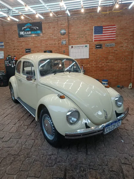 Meu novo carro antigo - 12° ação - fusca 76 standart 1300 bege alabastro