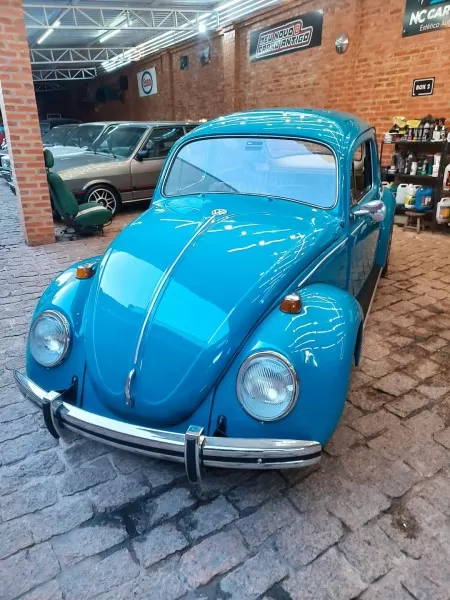 Meu novo carro antigo - 3° ação fusca 72 azul pavão