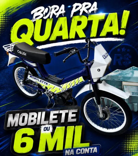Alemão cts - Mobilete caloi xr 1994 ou 6 mil na conta