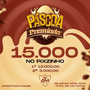 Edi??o especial de p?scoa 15.000,00 mil