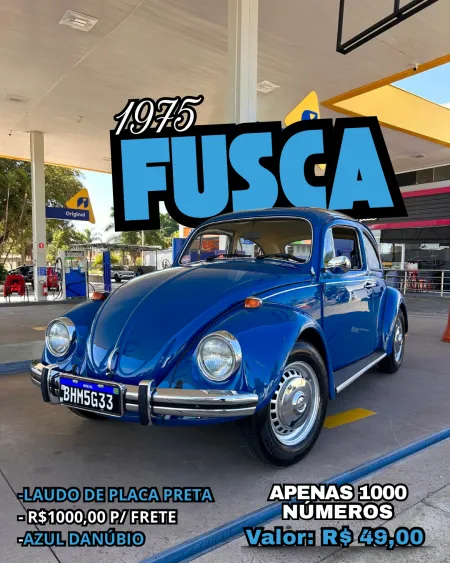 Meu novo carro antigo - 75* ação fusca 1975 standard 1300