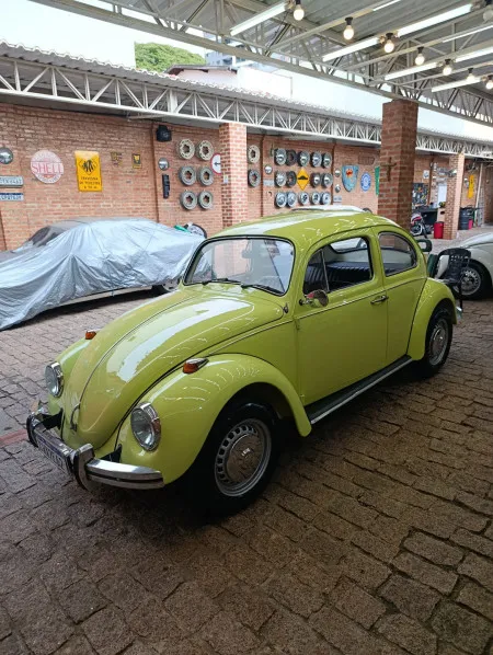 Meu novo carro antigo - 14° ação fuscão 1500 73 amarelo