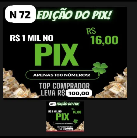Edição n 72 do pix de milão