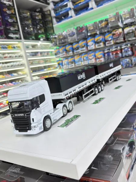 Minis Evolution - Scania r730 v8 com carreta 9 eixos