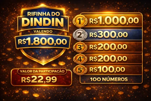 Reloy Realiza - 10.582ª rifinha do dindin