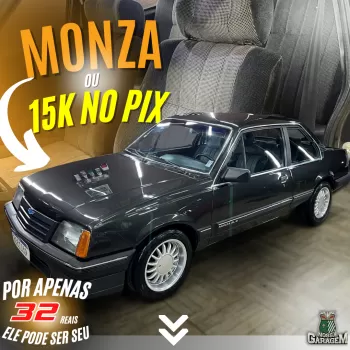 Monza sl/e com nota fiscal e manual ou 15 k no pix