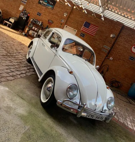 Meu novo carro antigo - 10° ação fusca 69 branco lótus