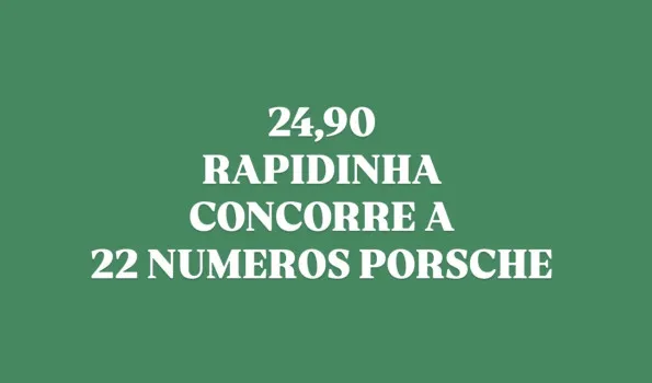 CLOSEFRIENDS - 9º rapidinha valendo 22 números porsche