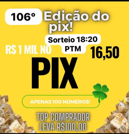 Edição 106 do pix de milão