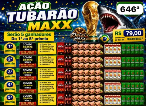 Dejair maxx - Ação 2ªtubarão 646ª combos 50 picanhas do 1ª ao 5ª