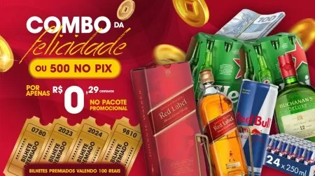 Combo da felicidade ou r$500,00 no pix