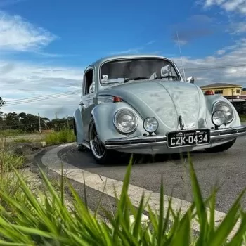 Ação n5 fusca 1971 azul diamante placa preta