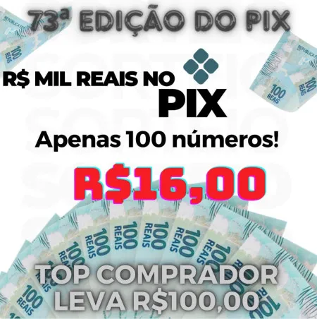 Edição n 73 milão no pix