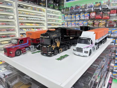 Minis Evolution - 3 em 1 - scania ntg herois black edition