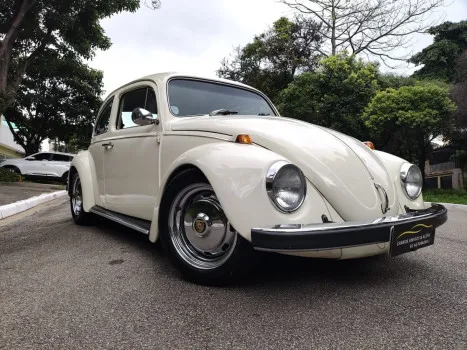 Vw fusca 1300 1975 - placa preta