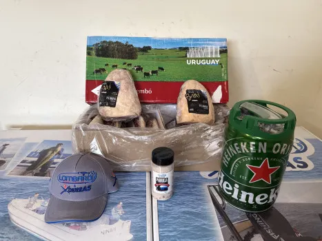 André Henrique de Oliveira Lombardi - 1caixa de picanha uruguai bassi + chopp+sal+boné