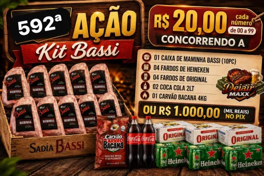 Dejair maxx - Ação 592ª 1 caixa de maminha bassi ou mil no pix