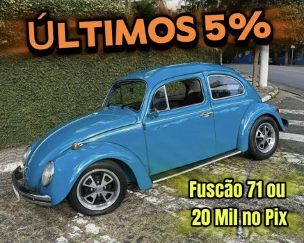 Garagem Renato - Ação fusca 71 1500 azul pavão