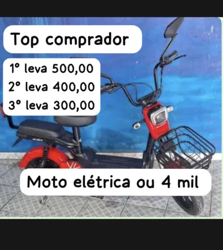 Binho Chevette - Moto elétrica ou 4 mil no pix