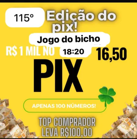 Edição 115 pix de milão (jogo do bicho)