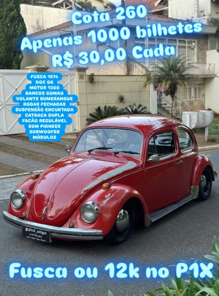 Cota 260 - fusca ou 12k