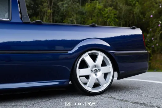RF VIP CARS - Saveiro 2001 azul indigo completa 2.0 ou 38k